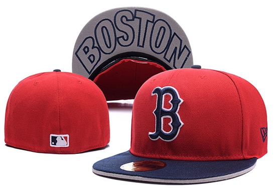 Boston Red Sox Fitted Cap 002