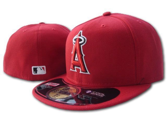 Los Angeles Angels Fitted Cap 002