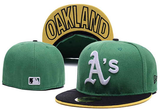 Oakland Athletics Fitted Cap 002