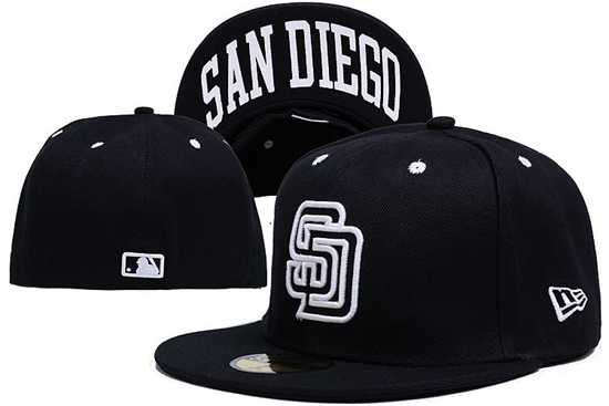 San Diego Padres Fitted Cap 004