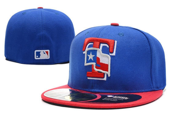 Texas Rangers Fitted Cap 001