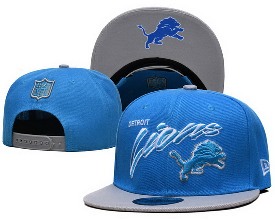 Detroit Lions Snapback Cap 23C 007