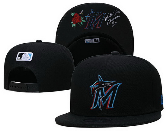 Miami Marlins Snapback Cap 23C 006