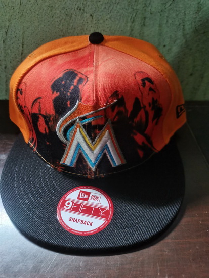 Miami Marlins Snapback Cap 23C 001