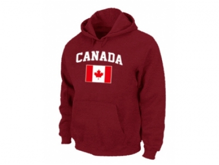 Nike 2014 Olympics Canada Flag Collection Locker Room Pullover Red