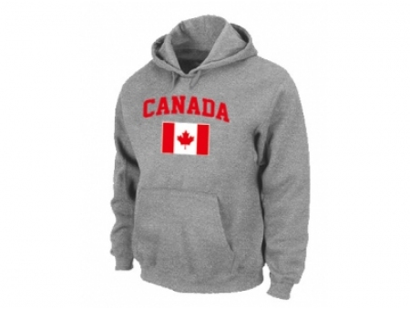 Nike 2014 Olympics Canada Flag Collection Locker Room Pullover L.Grey