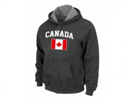 Nike 2014 Olympics Canada Flag Collection Locker Room Pullover D.Grey