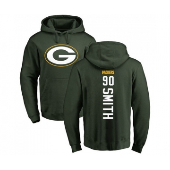 Football Green Bay Packers 90 ZaDarius Smith Green Backer Hoodie