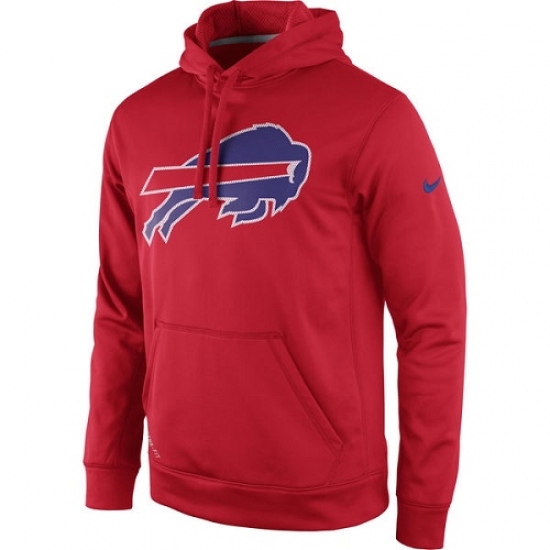 NFL Buffalo Bills Nike Practice Performance Pullover Hoodie Red