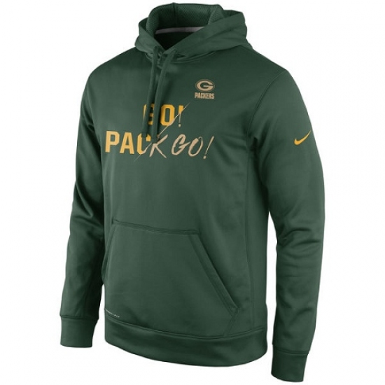 NFL Green Bay Packers Nike Gold Collection KO Pullover Performan