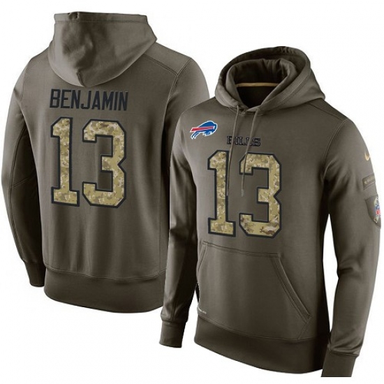 NFL Nike Buffalo Bills 13 Kelvin Benjamin Green Salute To Servic