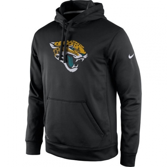 NFL Mens Jacksonville Jaguars Nike Black Practice Performance Pullover Hoodie