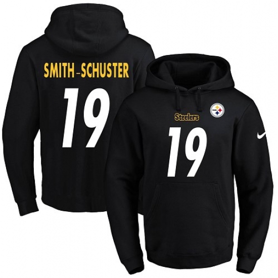 NFL Mens Nike Pittsburgh Steelers 19 JuJu Smith Schuster Black N