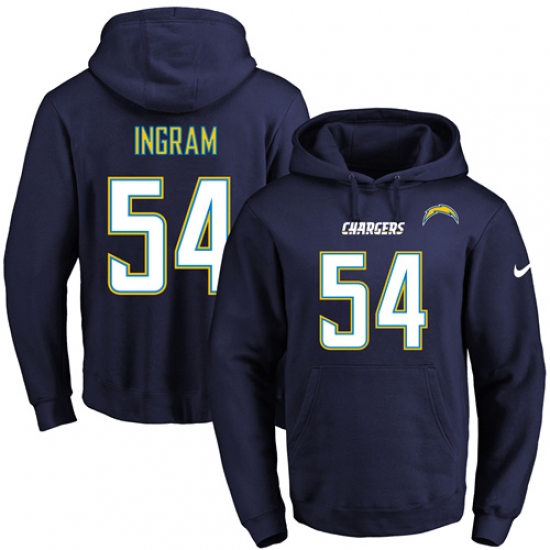 NFL Mens Nike Los Angeles Chargers 54 Melvin Ingram Navy Blue Na