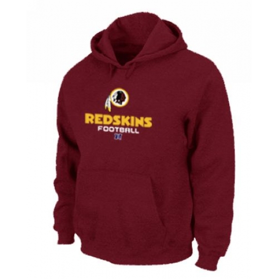 NFL Mens Nike Washington Redskins Critical Victory Pullover Hoodie Red