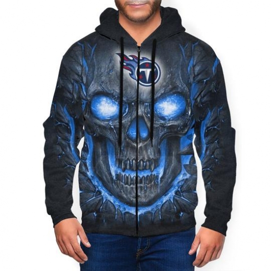 Titans Mens Zip Hooded Sweatshirt1