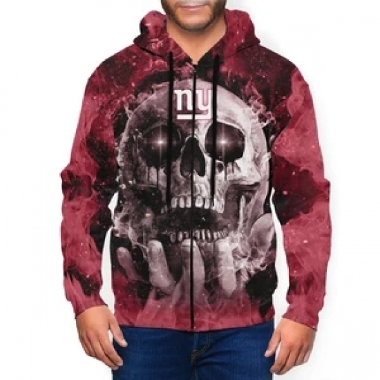 Giants Mens Zip Hooded Sweatshirt