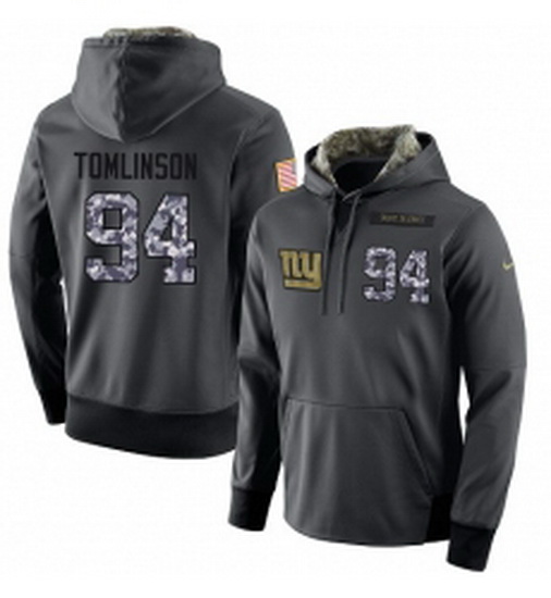 NFL Mens Nike New York Giants 94 Dalvin Tomlinson Stitched Black