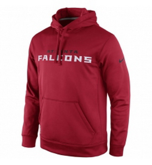 NFL Atlanta Falcons Nike KO Wordmark Performance Hoodie