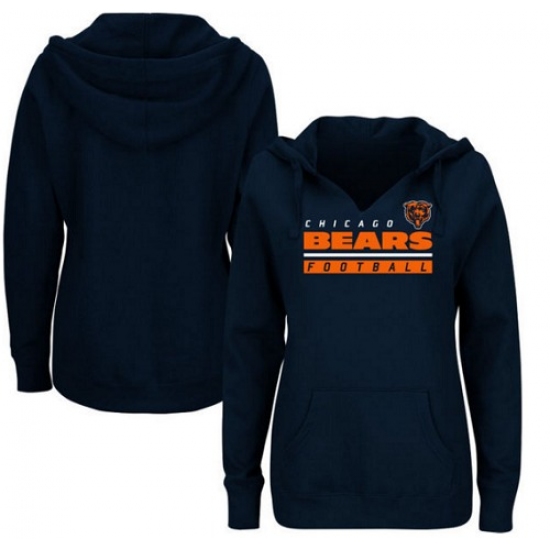 NFL Chicago Bears Majestic Womens Self Determination Pullover Ho