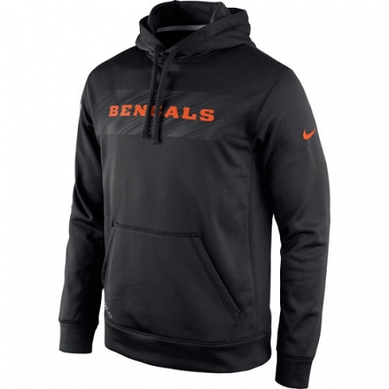 NFL Cincinnati Bengals Nike KO Speed Wordmark Performance Hoodie