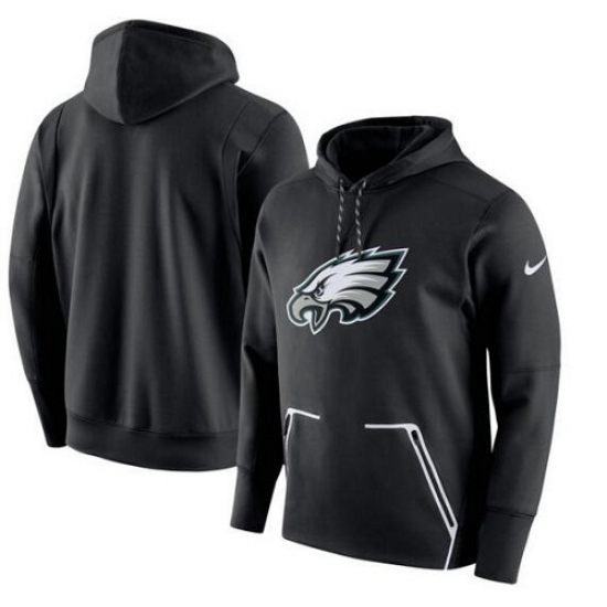 NFL Philadelphia Eagles Nike Champ Drive Vapor Speed Pullover Hoodie Black