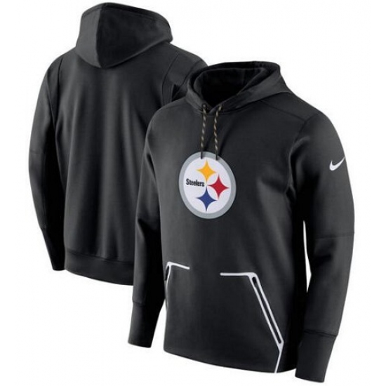 NFL Pittsburgh Steelers Nike Champ Drive Vapor Speed Pullover Hoodie Black