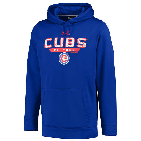 Men Chicago Cubs Royal Men Pullover Hoodie5