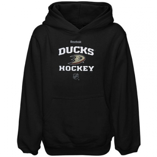 Men NHL Reebok Anaheim Ducks Toddler Center Ice Hoodie Black