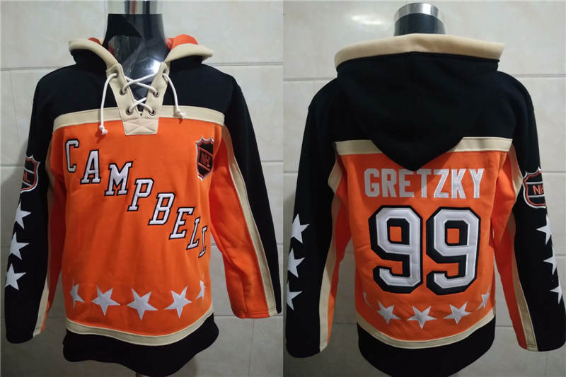 CCM Vintage 1984 Campbell All Star WAYNE GRETZKY 99 Throwback Hoodie