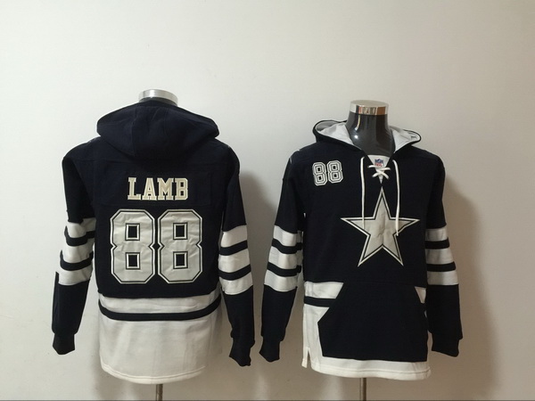 Men Nike Dallas Cowboys CeeDee Lamb 88 NFL Winter Thick Hoodie