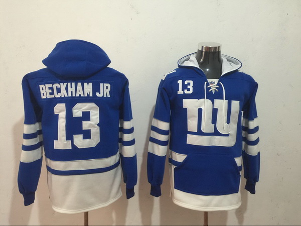 Men Nike New York Giants Odell Beckham Jr.  13 NFL Winter Thick Hoodie