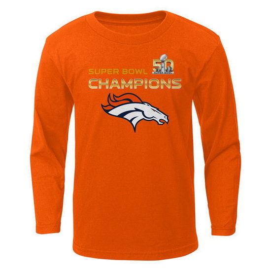 Denver Broncos Men Long T Shirt 006