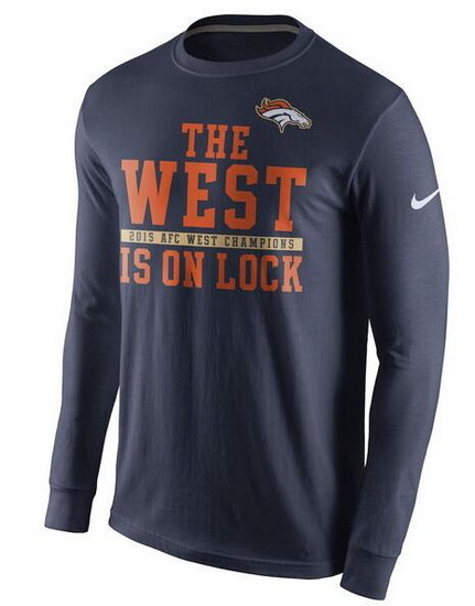 Denver Broncos Men Long T Shirt 008