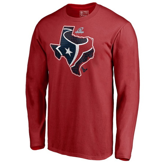 Houston Texans Men Long T Shirt 005