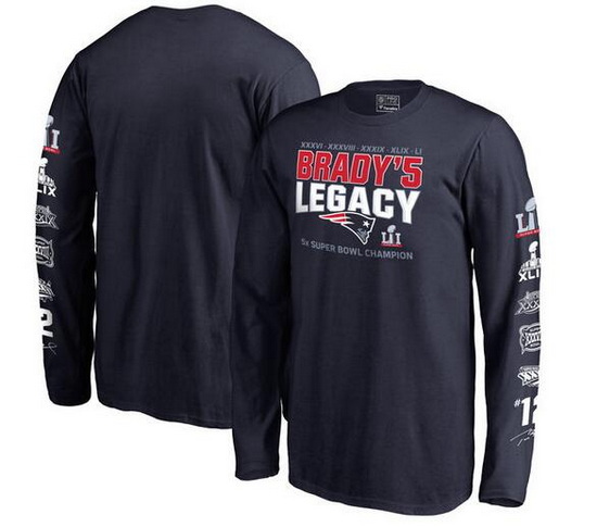 New England Patriots Men Long T Shirt 006