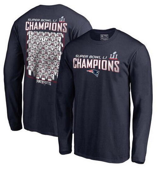 New England Patriots Men Long T Shirt 043