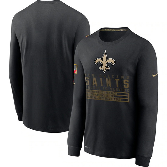 New Orleans Saints Men Long T Shirt 002