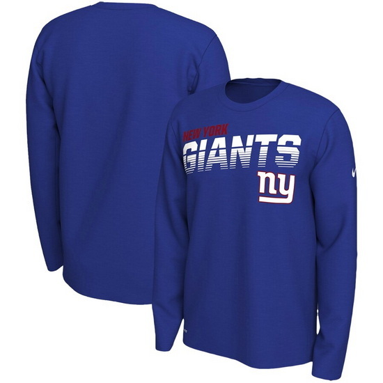 New York Giants Men Long T Shirt 001