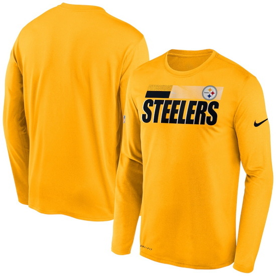 Pittsburgh Steelers Men Long T Shirt 011