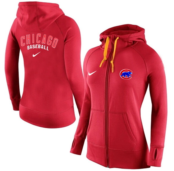 Chicago Cubs Women Hoody 004