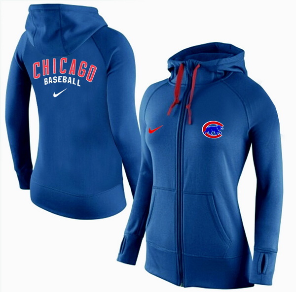 Chicago Cubs Women Hoody 005