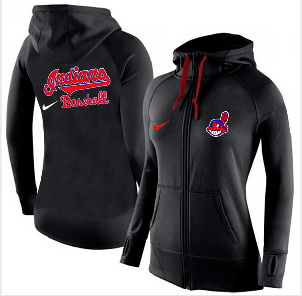 Cleveland Indians Women Hoody 004