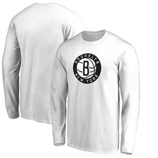 Brooklyn Nets Men Long T Shirt 002