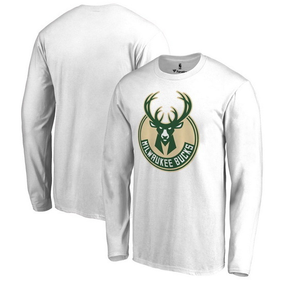 Milwaukee Bucks Men Long T Shirt 003