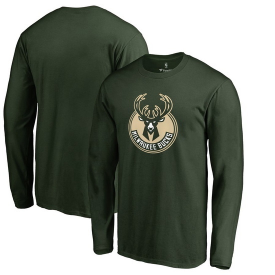 Milwaukee Bucks Men Long T Shirt 006