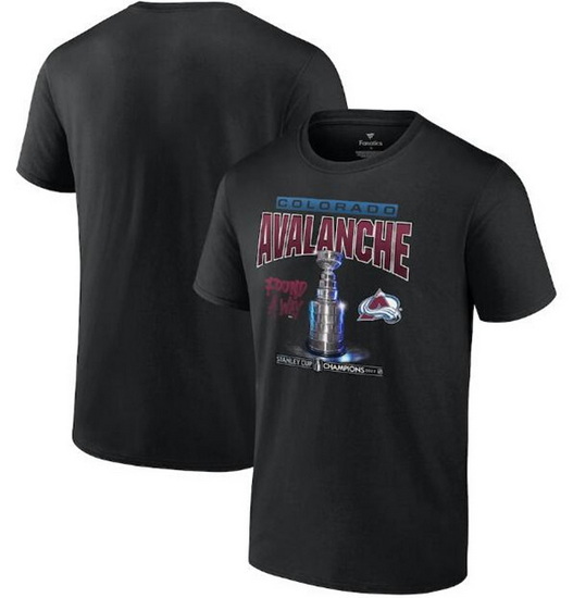 Men Colorado Avalanche Black 2022 Stanley Cup Champions Found A Way 3D T Shirt