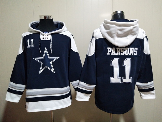 NFL Men Dallas Cowboys 11 Micah Parsons Stitched Hoodie II