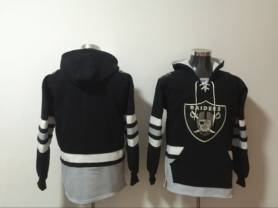 NFL Men Las Vegas Raiders Blank Stitched Hoodie