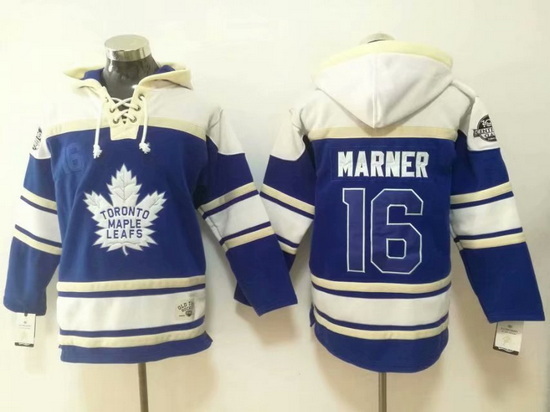 Men Toronto Maple Leafs 16 Mitchell Marner Stitched Hoody II